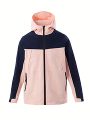 Outdoor Jacket for Spring & Autumn Trekking - Stay Dry & Stylish