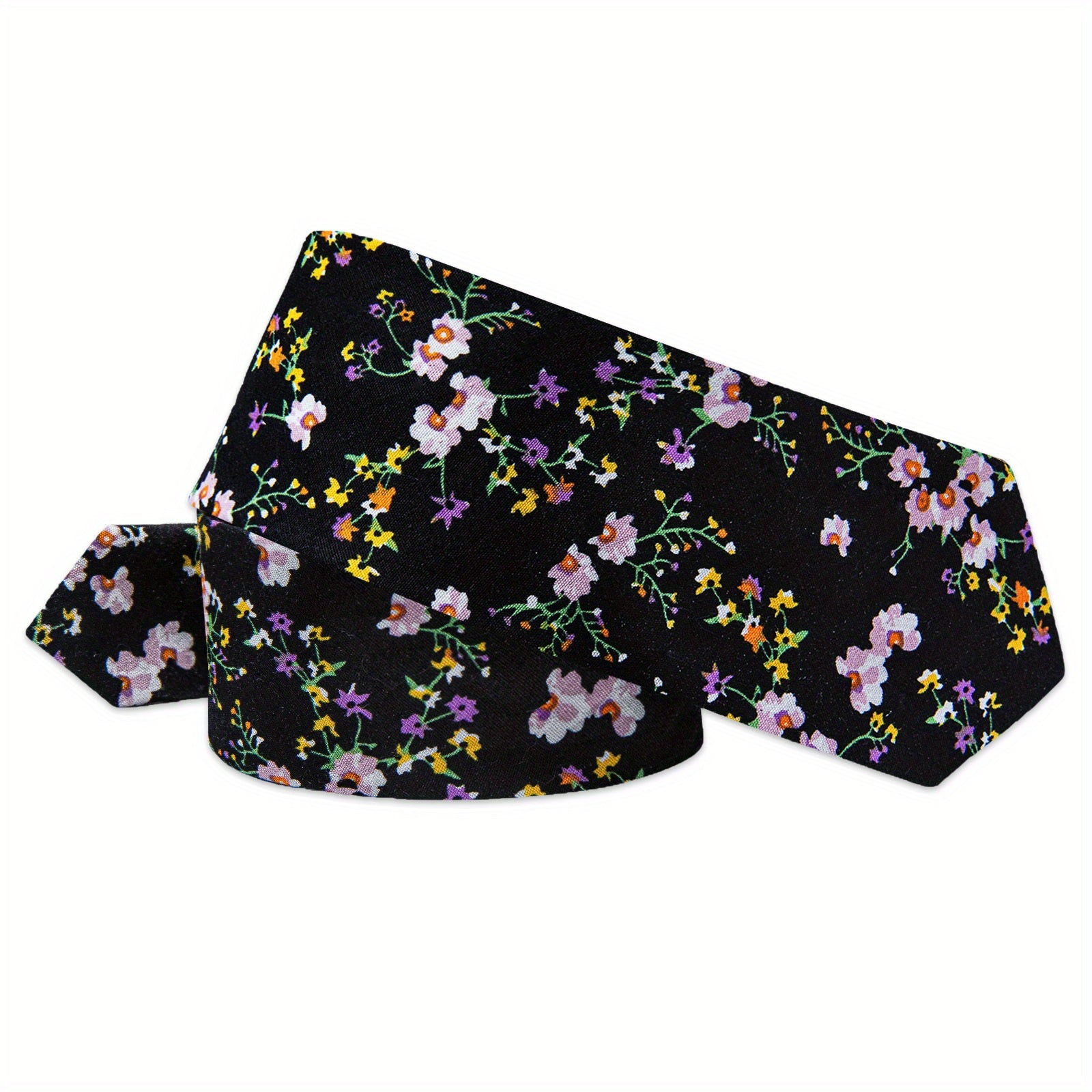 Men's Silk Floral Paisley Necktie Set Wedding