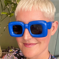 Y2K Inflated Square Sunglasses UV400
