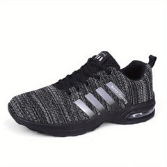 Men's Lace Up Sneakers With Air Cushion Athletic Shoes