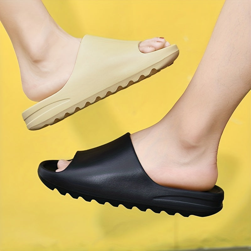 Men's Non Slip Platform Slides Comfortable for Beach Summer
