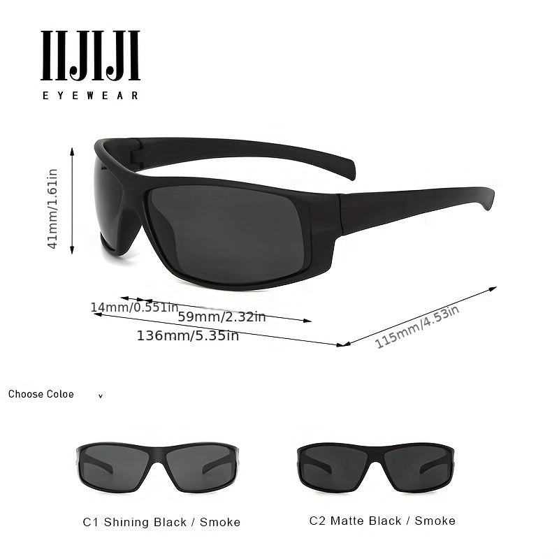 Polarized Sports Sunglasses For Men Running Cycling Fishing Golf