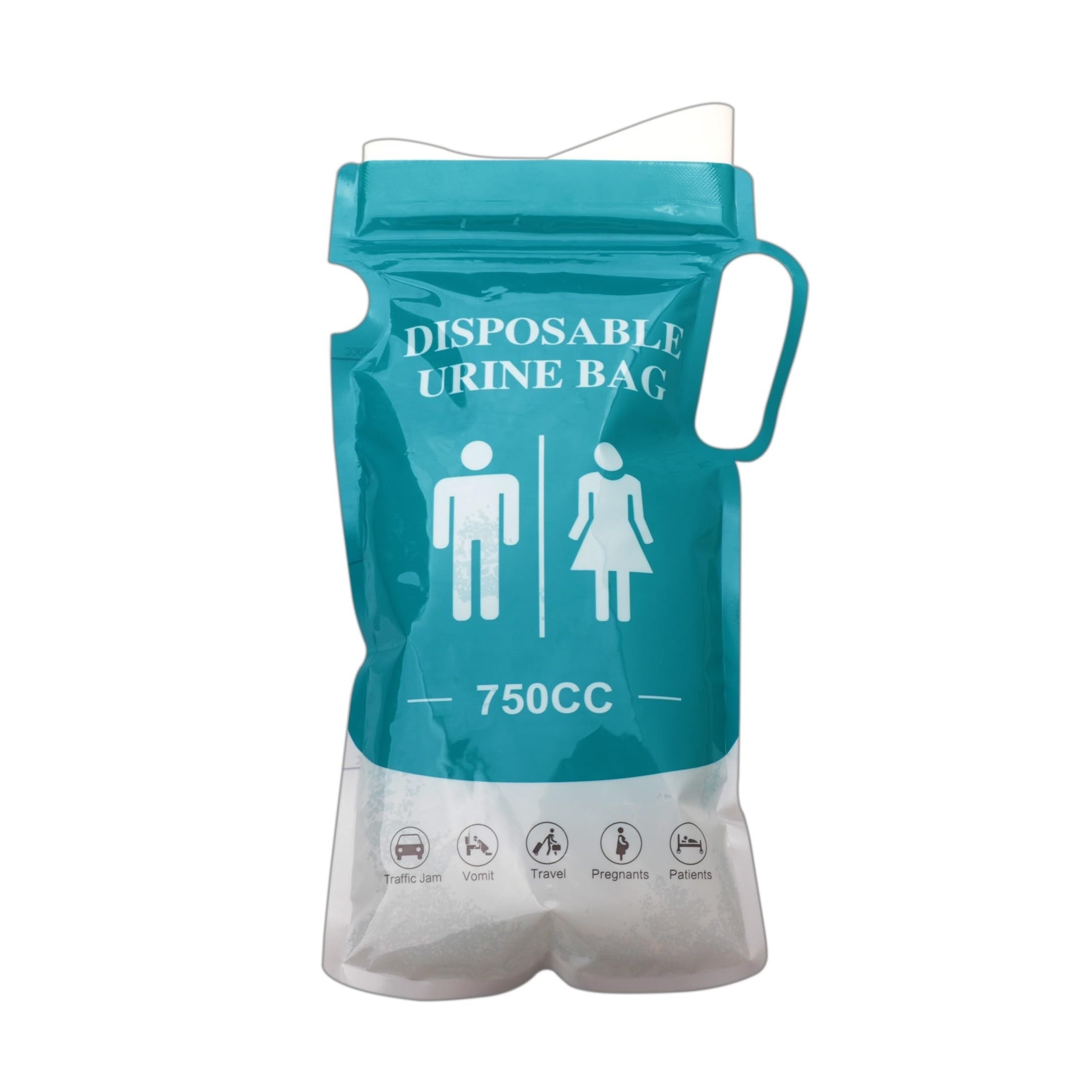 Disposable Urinal 750ML Camping Pee Bags 12pcs