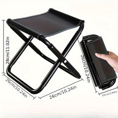Stainless Steel Folding Stool for Outdoor Adventures