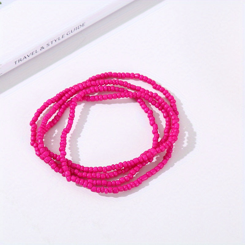 Colorful Beads Belly Chain Summer Body Jewelry