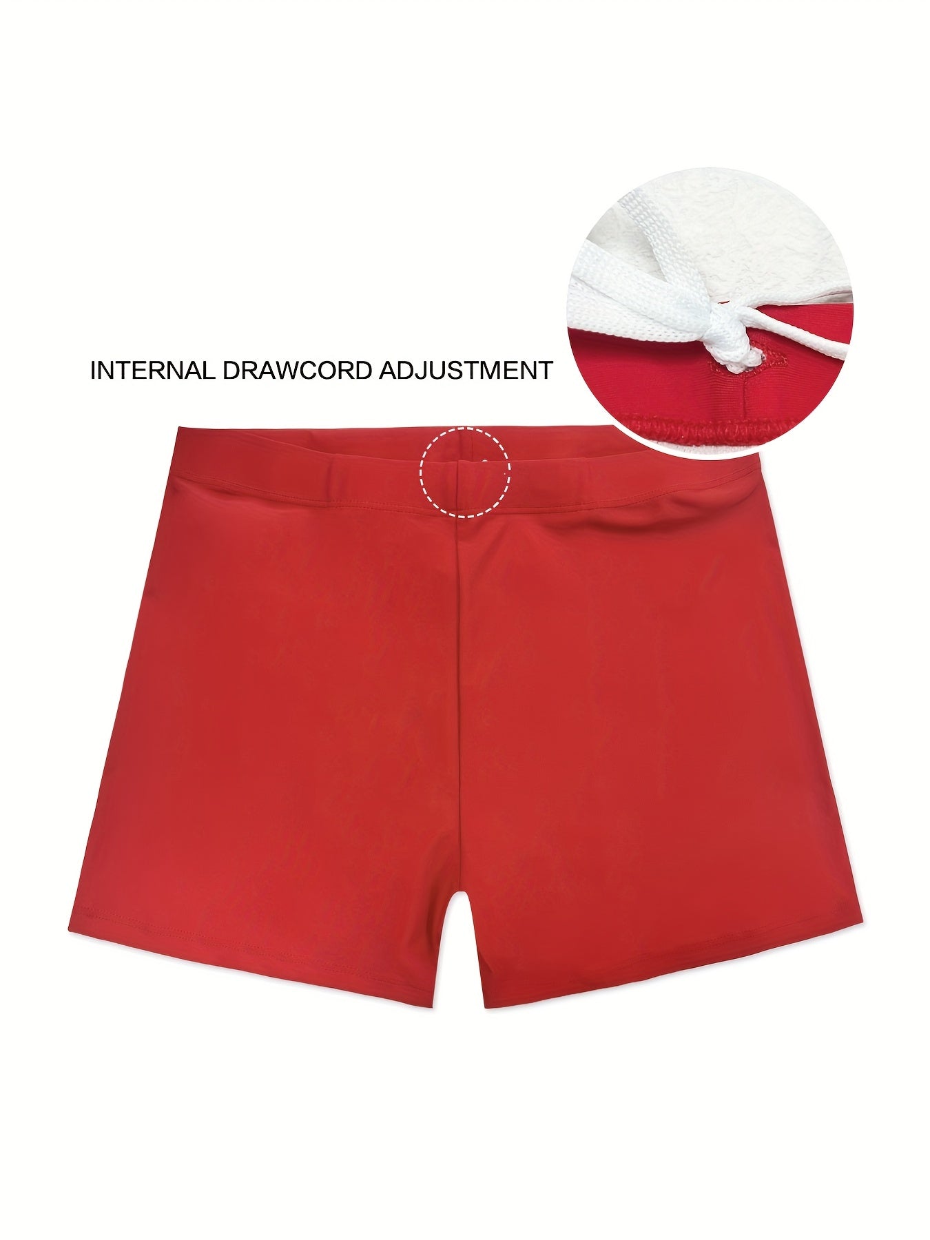 Men's Swim Trunks Elastic Waist Summer Beach Surfing