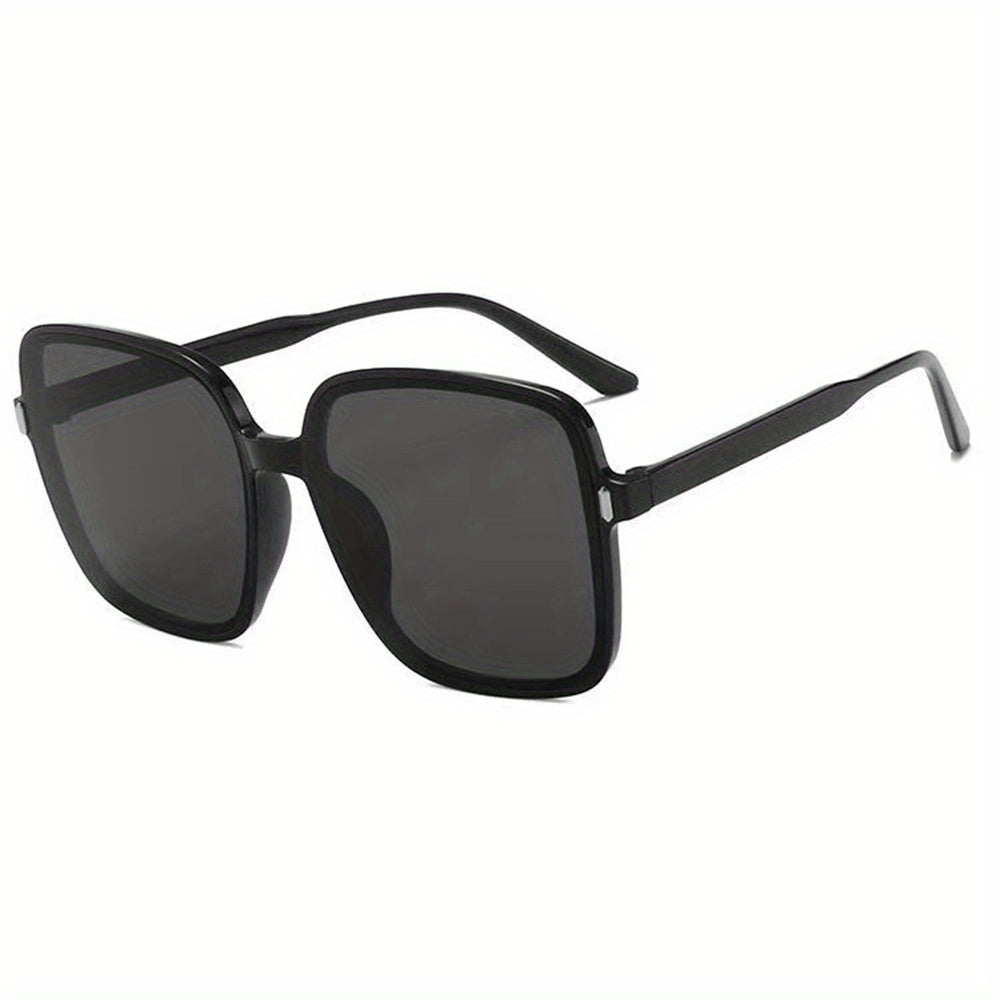 Large Square Sunglasses UV400 Sun Shades Glasses Beach Travel