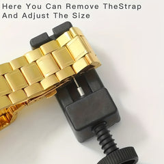 Men's Quartz Watch & Bracelet Set