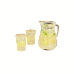 Charming Lemon Tea 3pcs Set for Dollhouse BJD OB11 Maileg