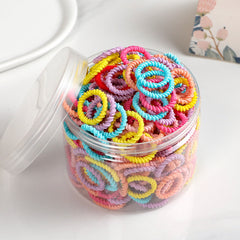 200pcs Mini Rubber Bands for Baby Girls Hair Accessories