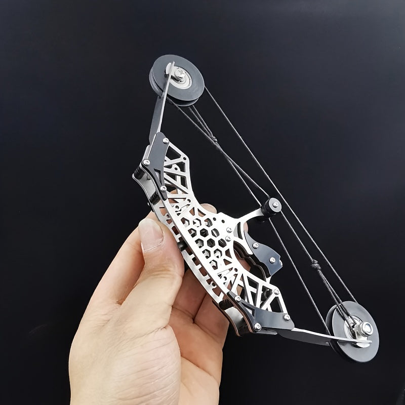 Mini Composite Bow Archery Set Stainless Steel Mini Bow Toy
