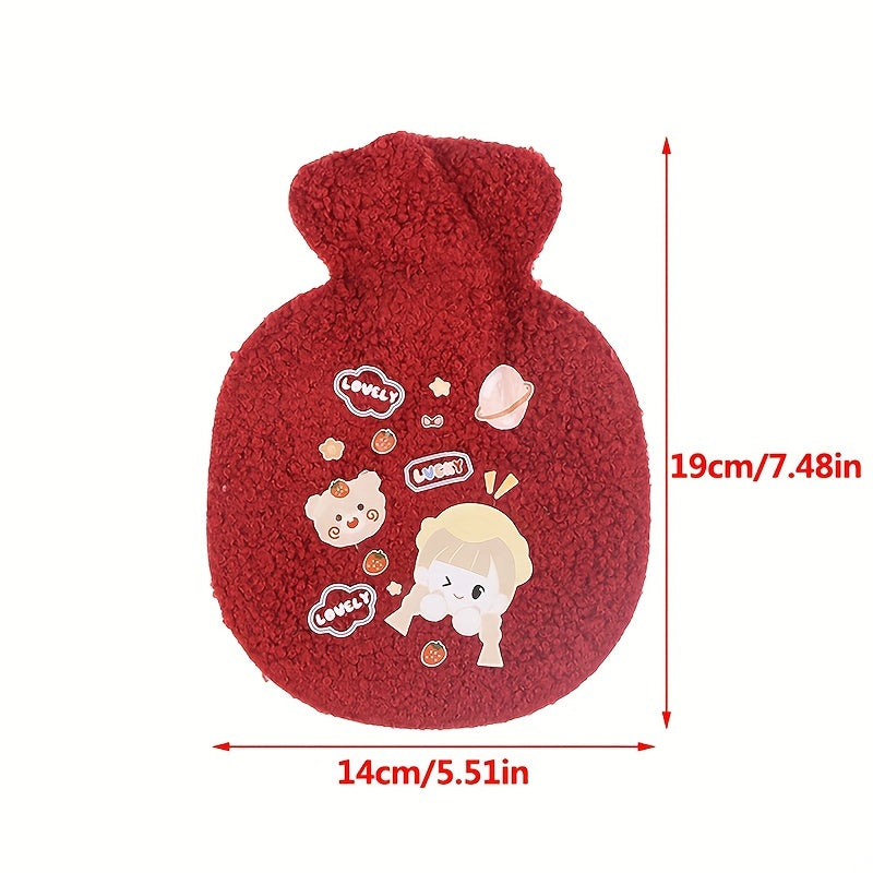 Cute Cartoon Hand Warmer Mini Water Bottle