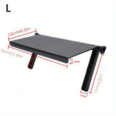 Adjustable TV Screen Top Shelf Computer Monitor Desktop Screen Top Storage Rack