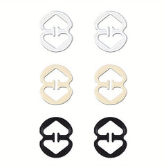 12pcs Invisible Bra Strap Clips Non-slip Buckles for Braless Look