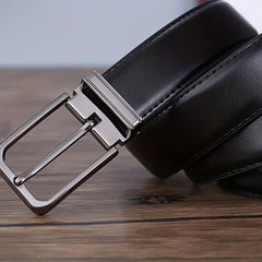 Men's Leather Business Belt Belts for Jeans Pants