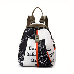 Large Capacity Printed Sports Backpack for Outdoor Camping Travel