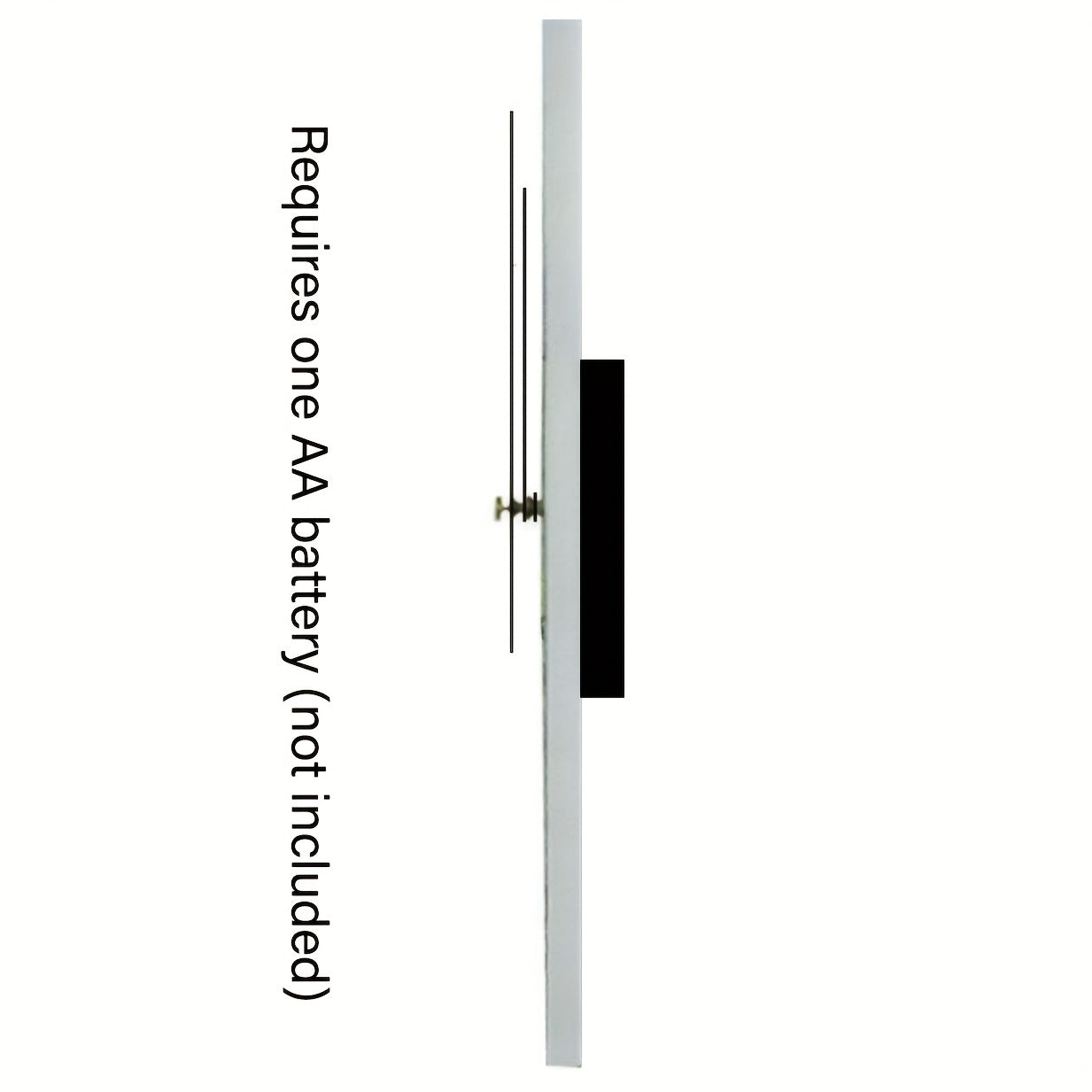 Sign Language Wall Clock Rainbow Silent Gift Farmhouse Wall Decor