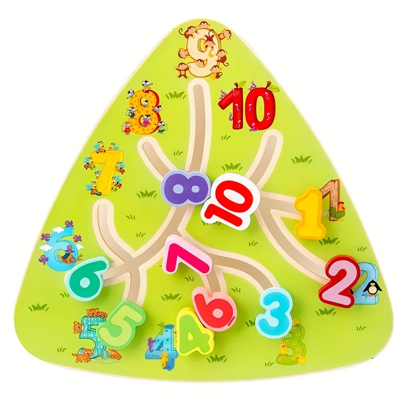 Wooden Maze Puzzle Game Toy for Kids