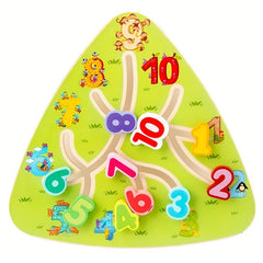 Wooden Maze Puzzle Game Toy for Kids