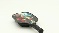 2pcs Carbon Fiberglass Pickleball Paddle Set with 4 Balls