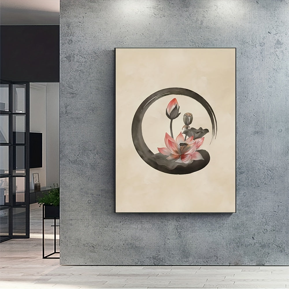 Lotus Poster Artwork Painting Wall Modern Art Picture Room Decoration
