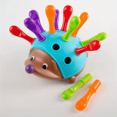 Infant Hedgehog Toy for Cognitive and Number Training