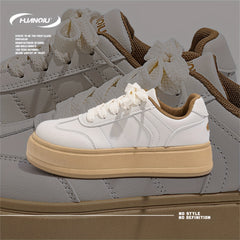 HUANQIU Women's Lace-up Outdoor Sports Sneakers