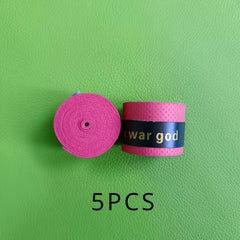 5pcs Badminton Racket Grip Tape Anti-slip Sweat Absorbent Strap