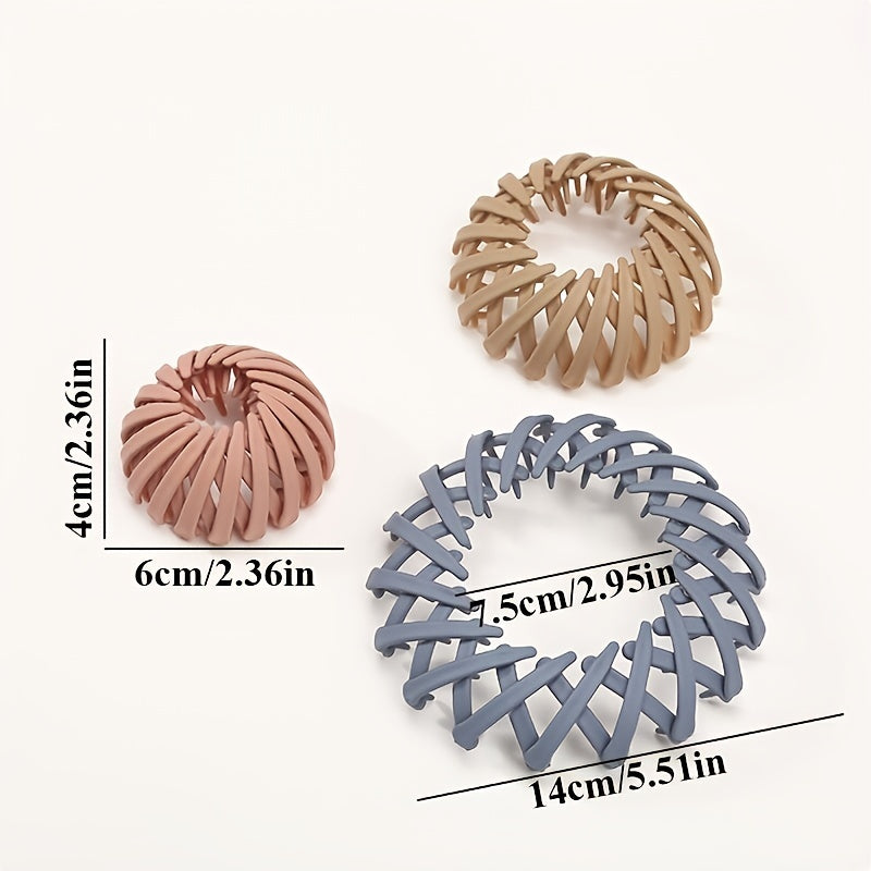 Candy Magic Bird Nest Clip Hair Bun Maker Ponytail Holder Hair Accessories