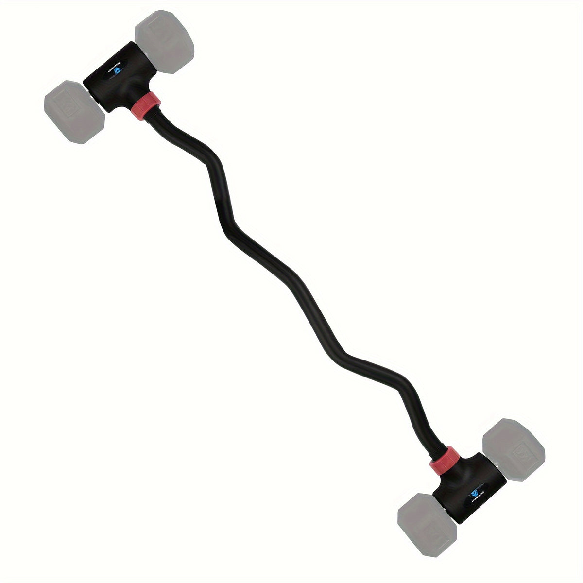 Iron Fitness Bar Quick Strength & Muscle Building Dumbbell to Curl Barbell Set