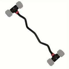 Iron Fitness Bar Quick Strength & Muscle Building Dumbbell to Curl Barbell Set