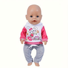 5 Cute Animal Pattern Doll Outfits for 18in Dolls - Birthday Set