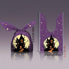 5 Pcs Cartoon Halloween Storage Pouch Candy Bags