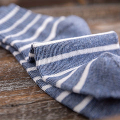 5 Pairs Striped Crew Socks Comfy & Breathable Sports Socks Women's