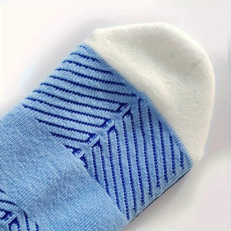 6 Pairs Thick Padded Football Socks for Running Cycling