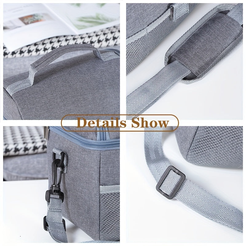 Waterproof Insulated Lunch Bag Large Capacity Handbag
