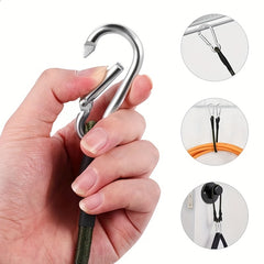 Elastic Bungee Cords 8mm with Carabiner Buckle