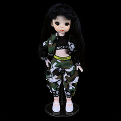 5pcs Transparent Doll Stand Display Holder For 11''-18'' Dolls