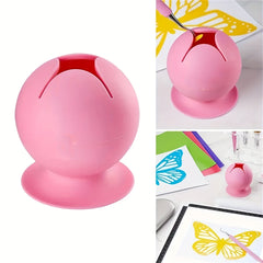 Vinyl Weeding Tools Suction Collector Holder Green Pink