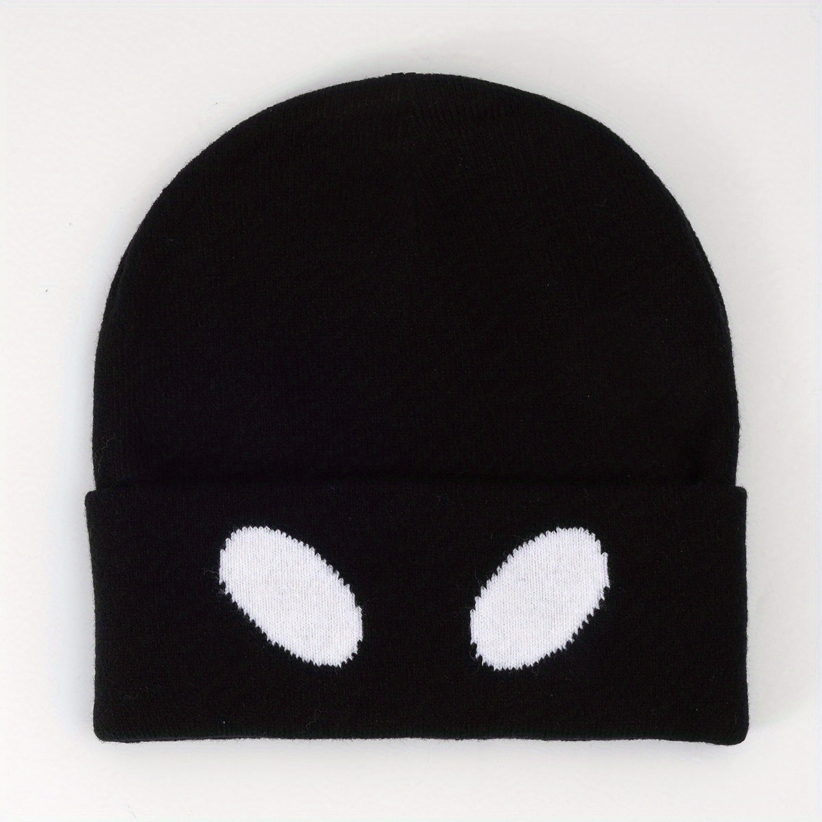 Cartoon Jacquard Anime Knit Hat Warm Beanie Unisex
