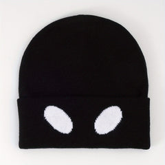Cartoon Jacquard Anime Knit Hat Warm Beanie Unisex