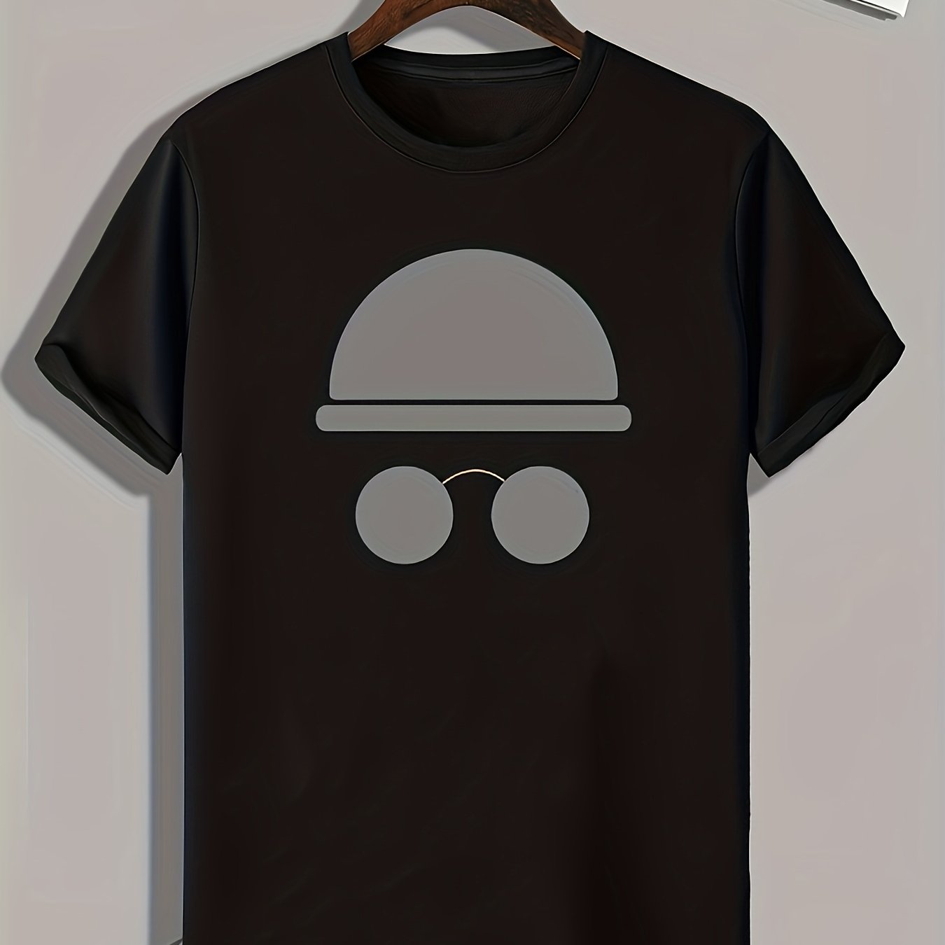 Geometry Print Men's Graphic T shirt Casual Comfy Tees For Summer