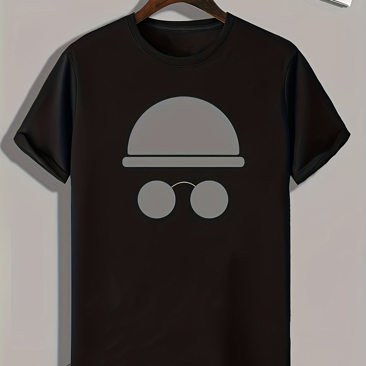 Geometry Print Men's Graphic T shirt Casual Comfy Tees For Summer