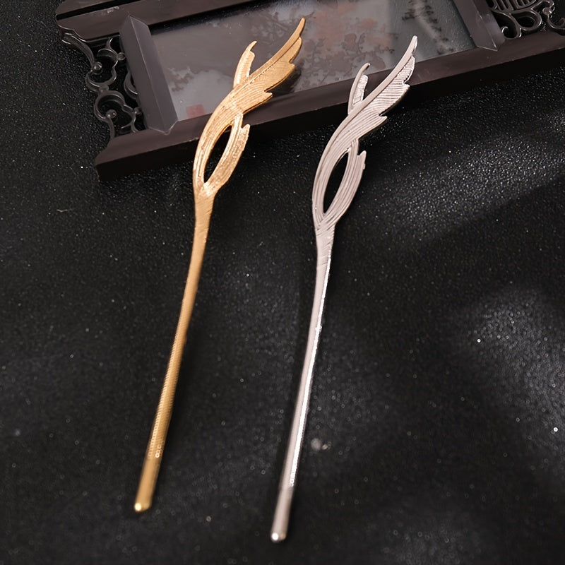Flower Hairpin Metal Hair Pin Ancient Style Gift For Her