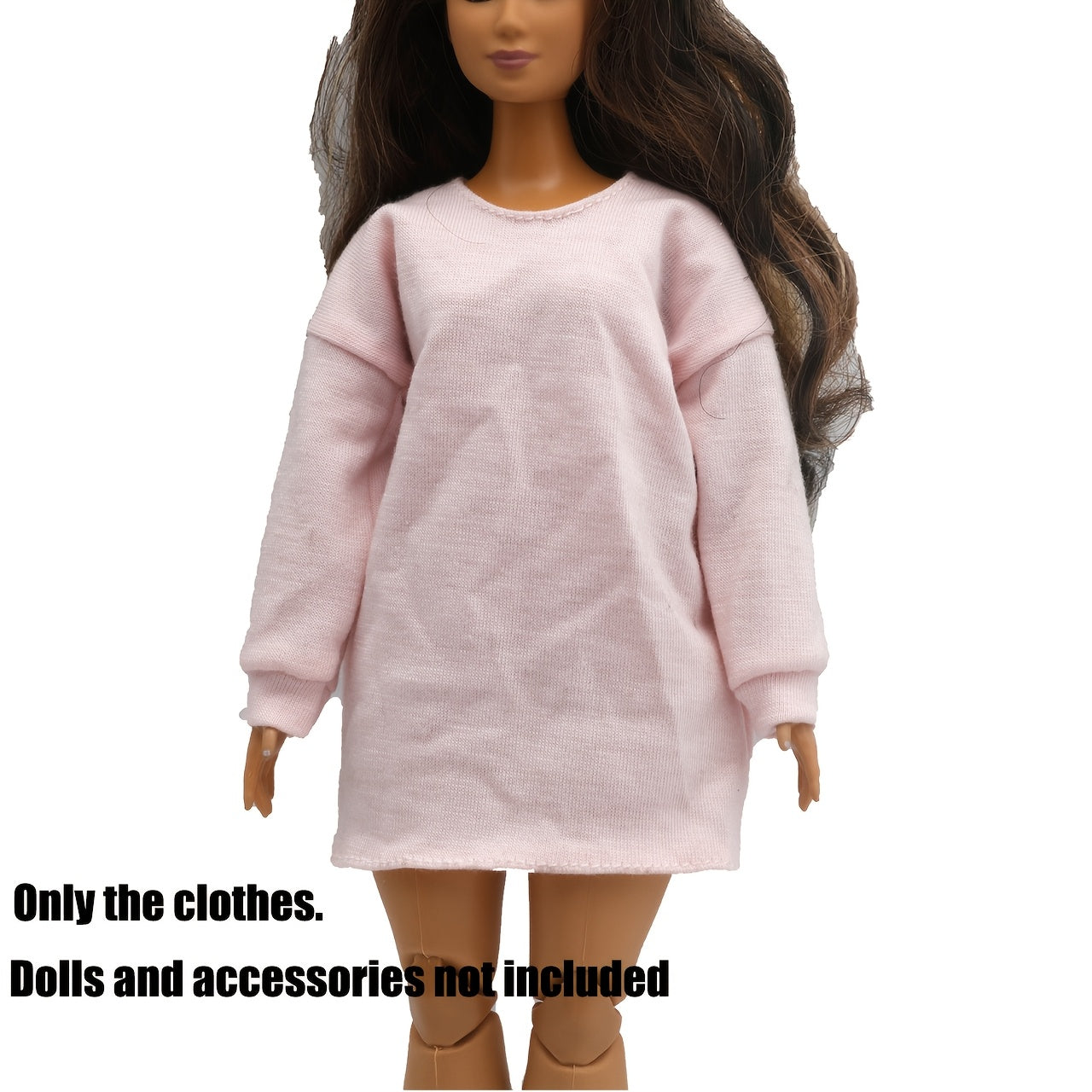Long Sleeve Dress for 11 81 inch Dolls