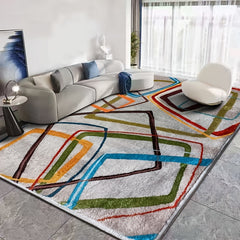 Nordic Rug Light Style Geometric Minimalist Floor Mat
