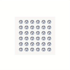 Transparent Gemstone Stickers For Face - Self Adhesive Rhinestones