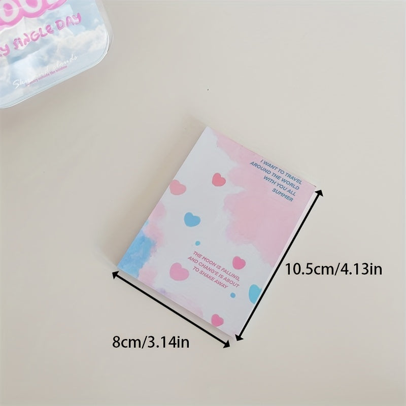 Colorful Love Series Note Paper Set - 150 Sheets
