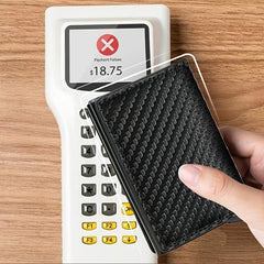 RFID Blocking Automatic Pop Up Credit Card Holder Case