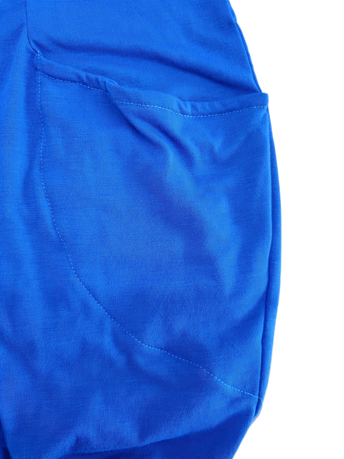  Casual Dress Women's Plain Short Sleeve Loose Dress